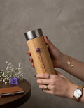 Bamboo Tea Infuser Flask — Steep, Sip, Sustain