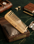 Roots & Ritual — Engraved Bamboo Comb